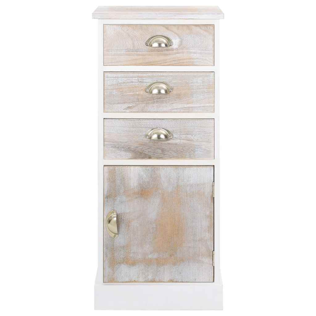 Sideboard 38 x 28 x 86 cm Solid Paulownia Wood