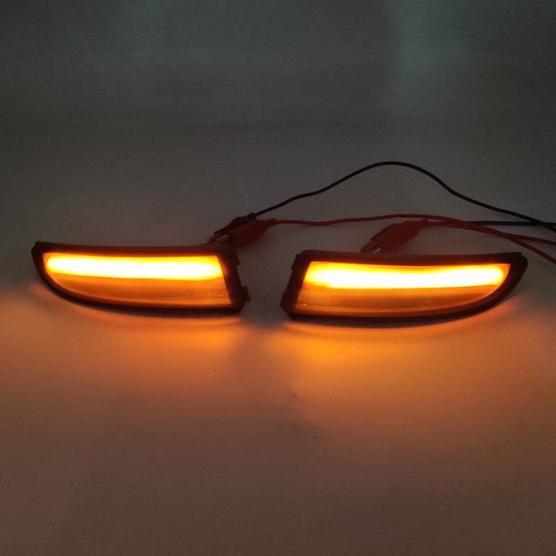 LED Dynamic Turn Signal Light Side Mirror Sequential Indicator Blinker Lamp For Ford Fiesta MK6 VI /UK MK7 2008-17 B-Max 2012-17