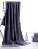 Manufacturer Sells Adult Thickened Wide Forged Bath Towels Made Pure Cotton Long-staple Solid Pattern Soft Absorbent for Hotel