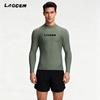 Mens Long Sleeve Full Coverage Rash Guard Set UV Protection Dive Suit Surfing Snorkeling Water Sports