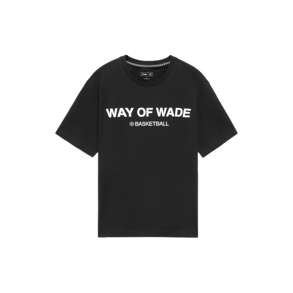 Li Ning Wade Collection T Shirts Men's Crew Neck Moderate Straight Fit AHSS439-1