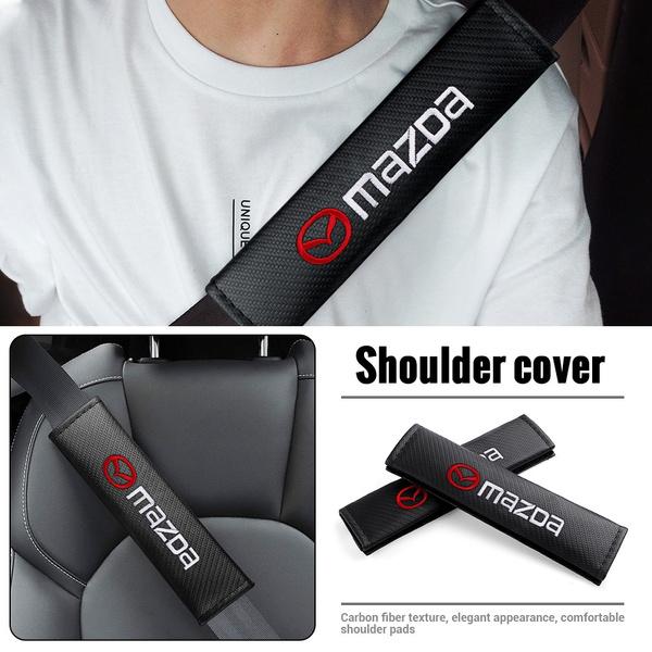 

Car Seat Belt Pads Seat Shoulder Strap Pad Cushion Cover For For 2 3 5 6 8 CX5 CX-5 CX-7 CX-9 MX-5 ATENZA Axela styling Accessories