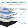 Doublure de cage pour cobaye à imprimé étoiles: Tapis d'urine absorbant, étanche, réutilisable et lavable