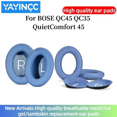 YAYINCC New Arrivals Headphone Earpads For BOSE QC45 QC35 QuietComfort 45 Headphones Replacement Ear Pads Cover Repair Parts