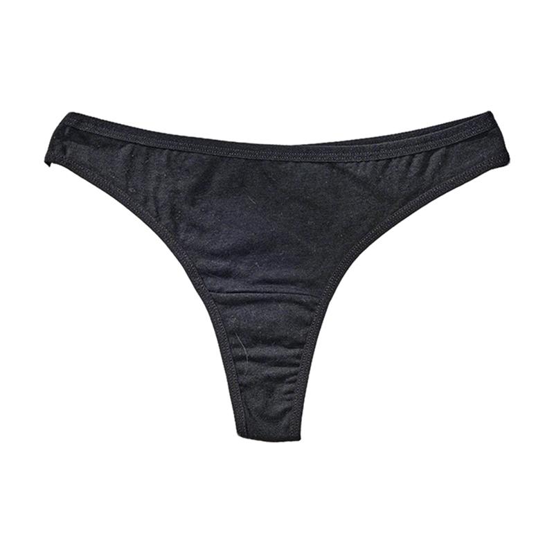 Women Solid Color Thong