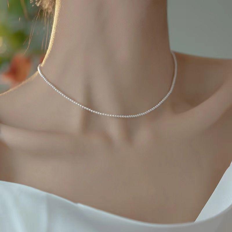 Pearl Clavicle Necklace 2026: Elegant, Light Luxury Gift for Best Friend or Girlfriend