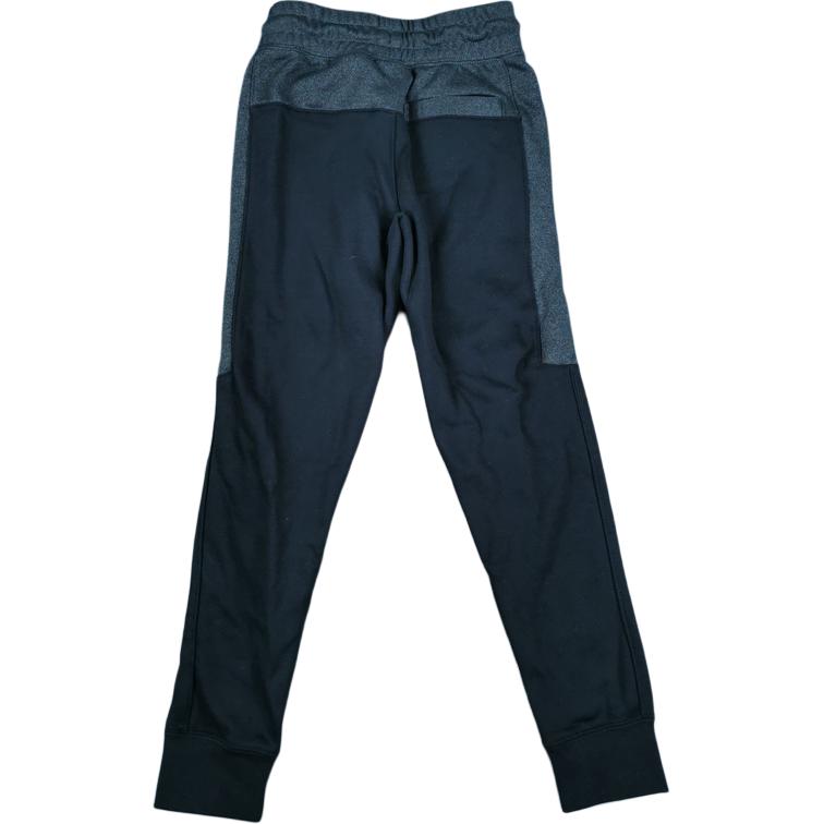 Nike Calça Esportiva de Malha SwooshAir Série Lifestyle Esportivo Fleece Espessado Com Punho Respirável Casual Calça Infantil Preta AR7301-010