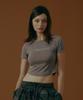 Empebeu Glynn Pixie Slim Short Sleeve Taupe Grey