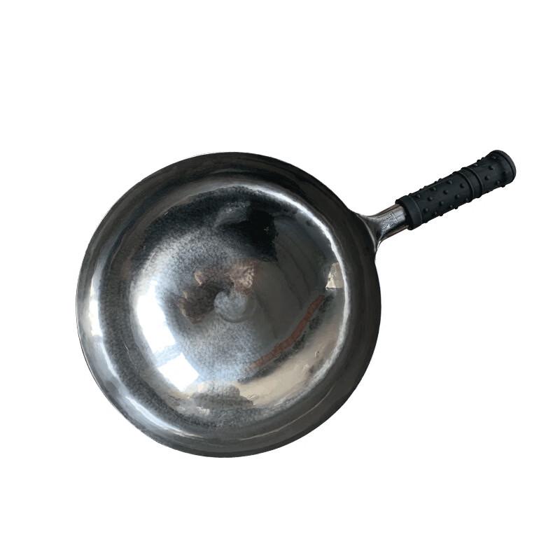 

ZISIZ Handmade Forged Cast Iron Non-stick Wok