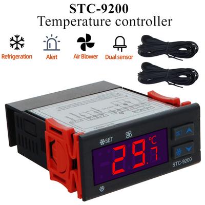 STC-9200 Temperature Controller Digital Thermostat Micromputer Regulator Refrigeration Defrost  Thermoregulator With Fan Alarm