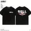 Bell Bell Helma Logo Motocyklové Závodní Oblečení Vlastní Letní Krátký Rukáv Ležérní Volné Tričko unisex Bavlna