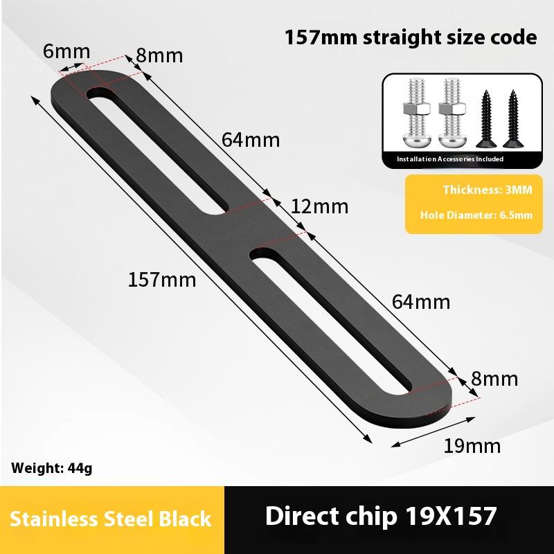 2 Stück Edelstahl Verstellbarer 90-Grad-Winkel L-Form, Eckwinkel, Mehrere Größen Geeignet für Schränke Möbel