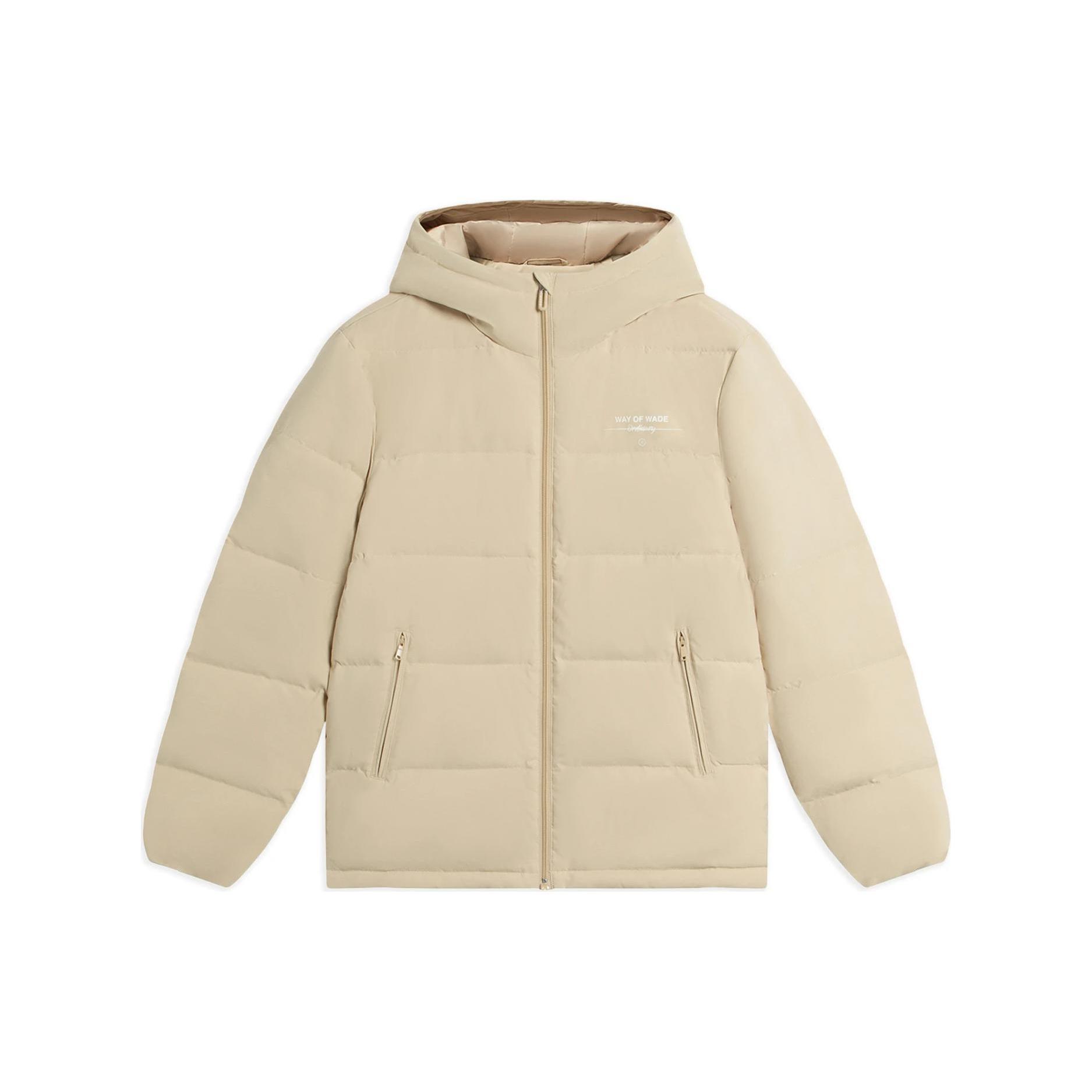 Li-Ning Way Of Wade Graphic Down Jacket Beige Men s AYMS145-3 XL