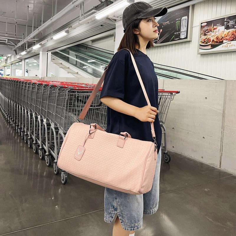 Couple Model Short-distance Travel Large Capacity Simple Handheld Travel Bag Dry Wet and Separate Fashionable Gym Bag