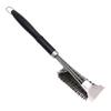 Removable Head Handle Stainless Steel Barbecue Cleaning Brush