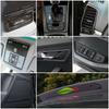For Skoda Karoq 2017-2024 Car Inner Styling Modify Refit Central Console Part Trim Frame Cover Stainless Steel Decorate Sticker