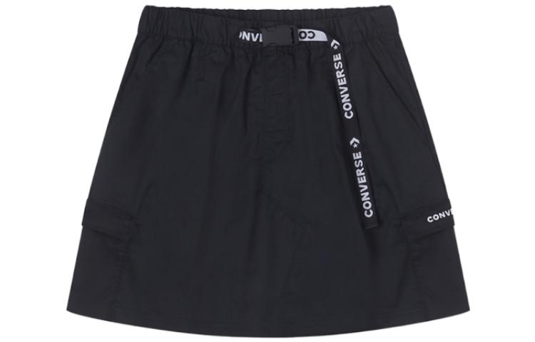 Converse Casual Short Skirts Women s Black 10025201-A01 L