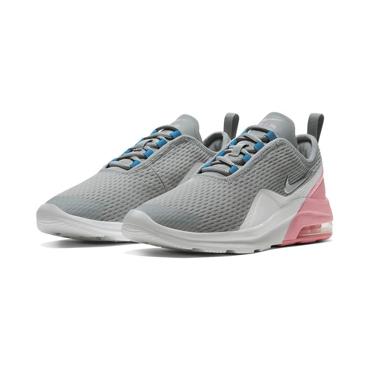 Nike Air Max Motion Retro Comfortable Lightweight Cushioning Low Top Kids Running Shoes Kids Sneaker Light-Smoke-Grey AQ2741-017