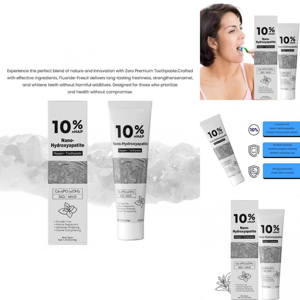 10%nhap Nano Hydroxyapatite Toothpaste With Whitening For Adult Dental Care