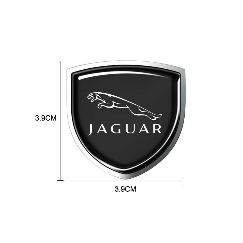 1pcs 3D Metal Car Body Window Decoration Stickers Badges For Jaguar-XE XF XJ B99 X-TYPE F-PACE I-PACE E-PACE F-PACE S-TYPE C-TYPE C-X16 C- X75 E-TYPE