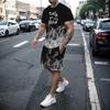 Men's Two-piece Sportswear Short Sleeved T-shirt and Shorts Set Running and Fitness Sportswear 2025 Summer Fashion New Item