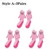 1-5Pairs Pink Bunny Magnetic Couple Socks Thin Mid Calf AutumnWinter Cute Hand Holding Anime Maternity WomenWarm Cozy Socks Gift