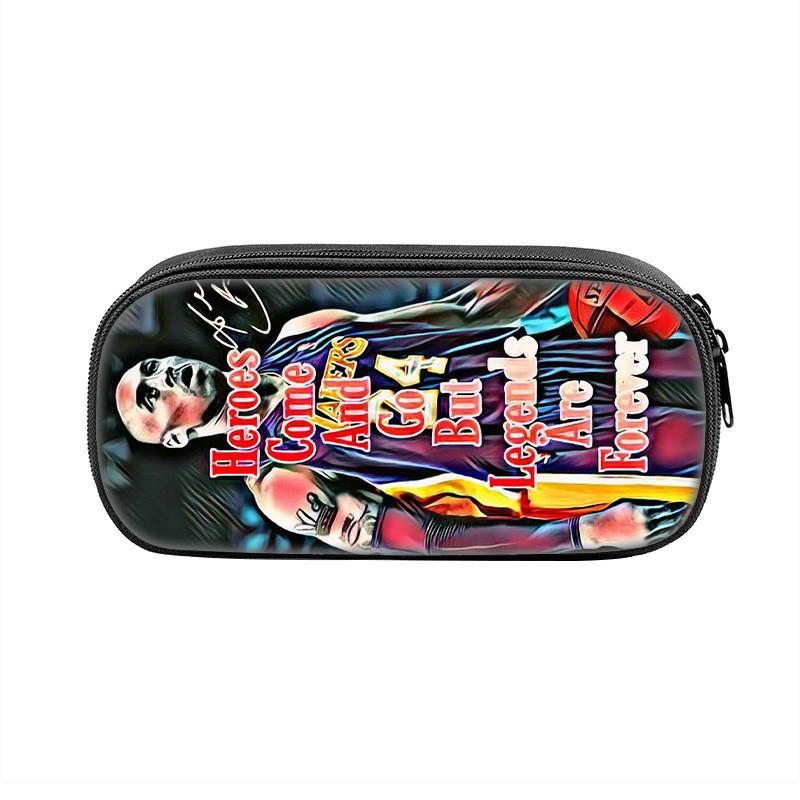 Sac de Rangement NBA Kobe Bryant avec Design Spacieux en Nylon pour Collectionneurs et Étudiants