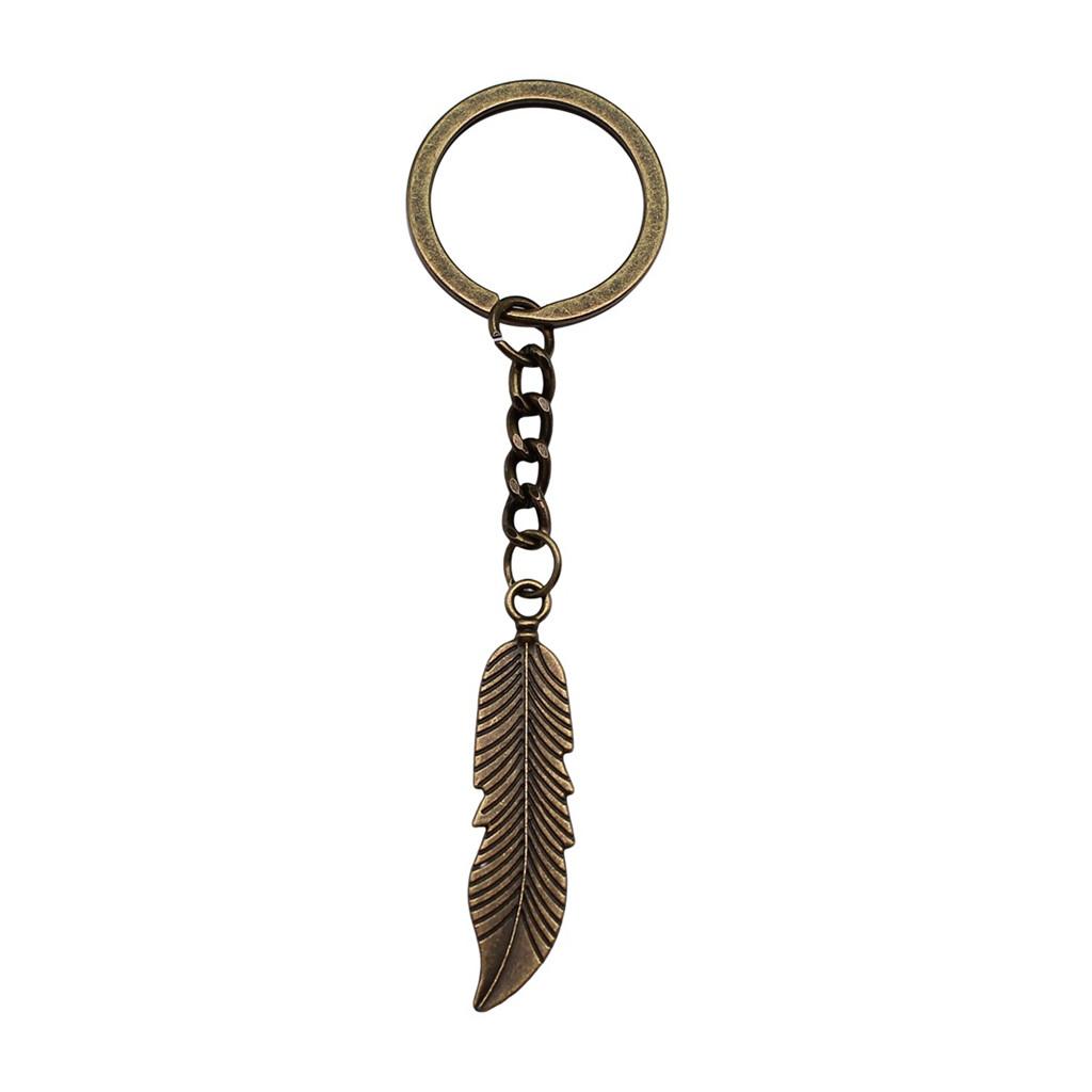 Angel Keychain Wings Charm For Students Protection Key Ring 28mm
