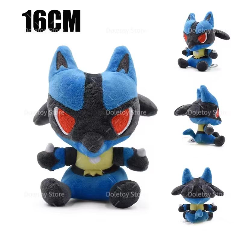 Plush Toy Shiny Mega Lucario Alolan Vulpix Togepi Plush Toy Cartoon Vileplume Beedrill Peluche Dolls Kids Gift