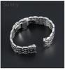 For Tissot 1853 Weiyi Series T038 Original Replace Accessories T038430a Men's Machinery 19mm Silver Waterproof Watchbands