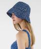 Kolallikeu Lovely Flower Bucket Hat Navy