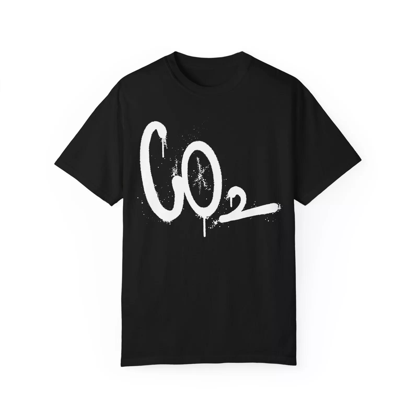 CO2 Urban Graffiti Art Style Quote :: Unisex Garment-Dyed T-Shirt 2XL