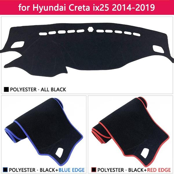 for Creta Ix25 2014 2015 2016 2017 2018 2019 Anti-Slip Mat Dashboard Cover Pad Sunshade Dashmat Carpet Car Accessories