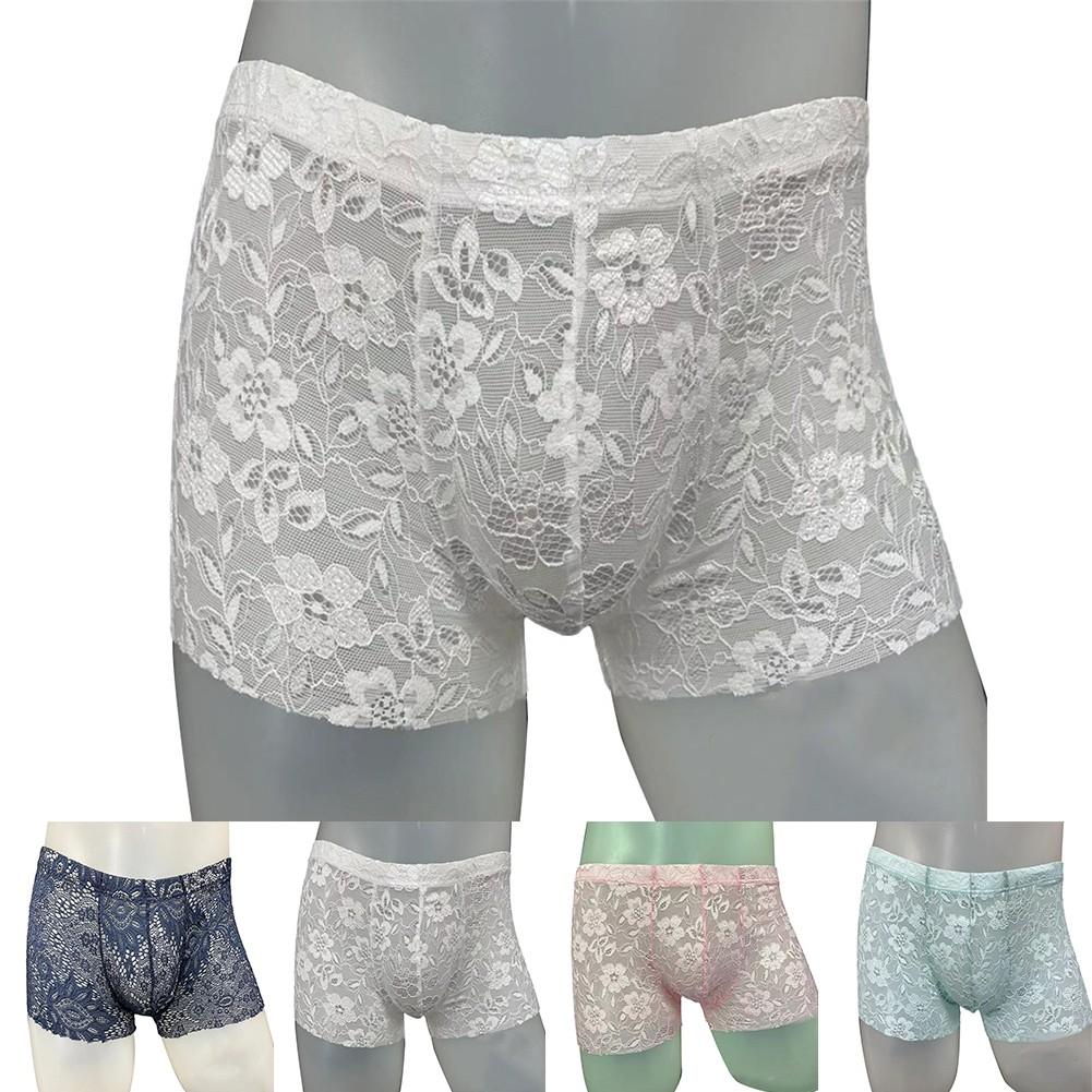 Daily Panties Underwear Lace Low Waist Mens Pouch Sexy