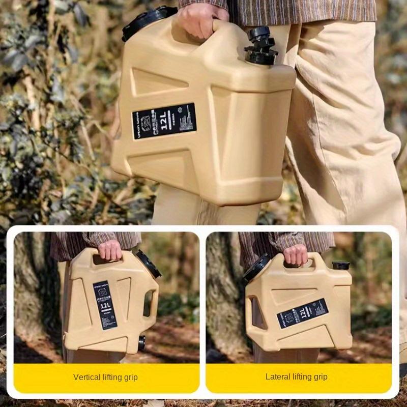 3.2 Gallon Portable Water Tank with Faucet - BPA-Free, Ideal for Camping & Hiking, Durable & Leakproof, Emergency Water Storage, Outdoor Multipurpose