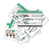12-Sided Fishing Knot Card with Mini Carabiner