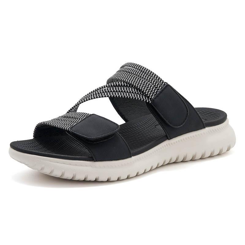 2025 Summer New Sandals For Women Light Sports Style Comfortable Rubber Large Size Sandals Casual Versatile Elastic Band