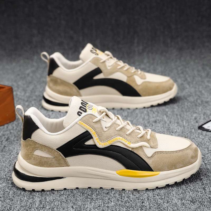 Men's shoes summer 2025 new sports and leisure shoes men's trend versatile board shoes Forrest Gump running dad shoes men's