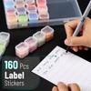 28 Grid Clear Storage Box Organizer for Diamond Painting Beads Rhinestones Jewelry Parts Screws Fishing Hooks and Small Craft Supplies