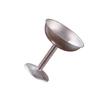 High Footed 304 Nonrust Steel Dessert Serving Cups Corrosions Resistant Design For Ice Creams Cocktails And Party Displays