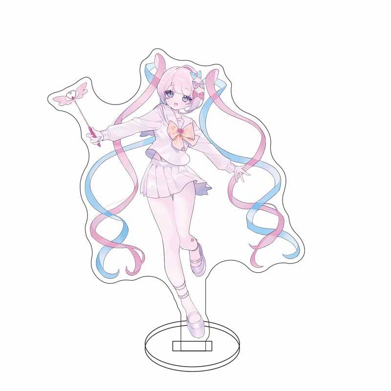 NEEDY GIRL OVERDOSE Acrylic Standing Sign Ornaments Kawaii Game Pattern 12cm Decorate Model Storage Desktop Anchor Gift