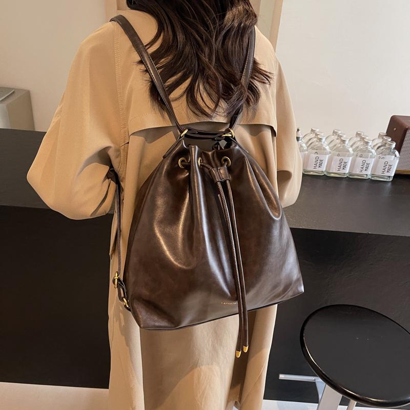 Dámské kožené crossbody kabelky luxusní designové dámské bucket bag dámské kabelky přes rameno móda