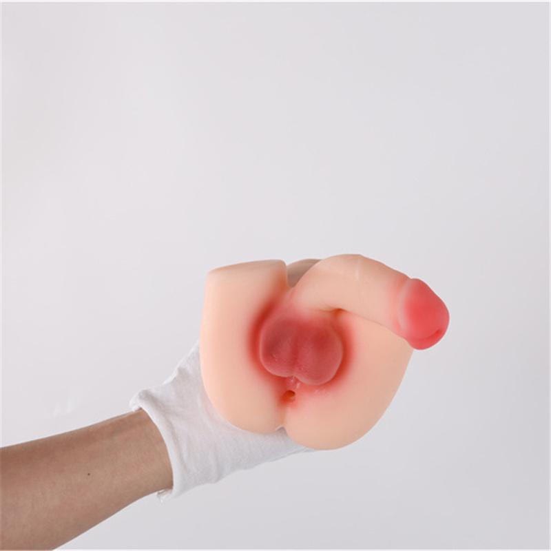 Realistické dildo Penis Vagina 2v1 masturbační pohár Sexy pomůcky Hračky pro dospělé pro muže Ženy Pár
