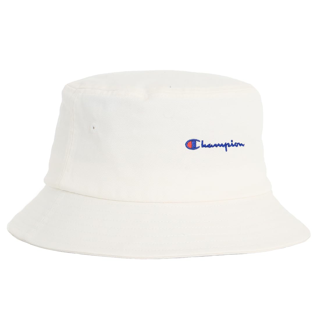 Champion Bucket Hat with Script inches Logo, 587-006A, White, 22.2 (58.0 cm). белый