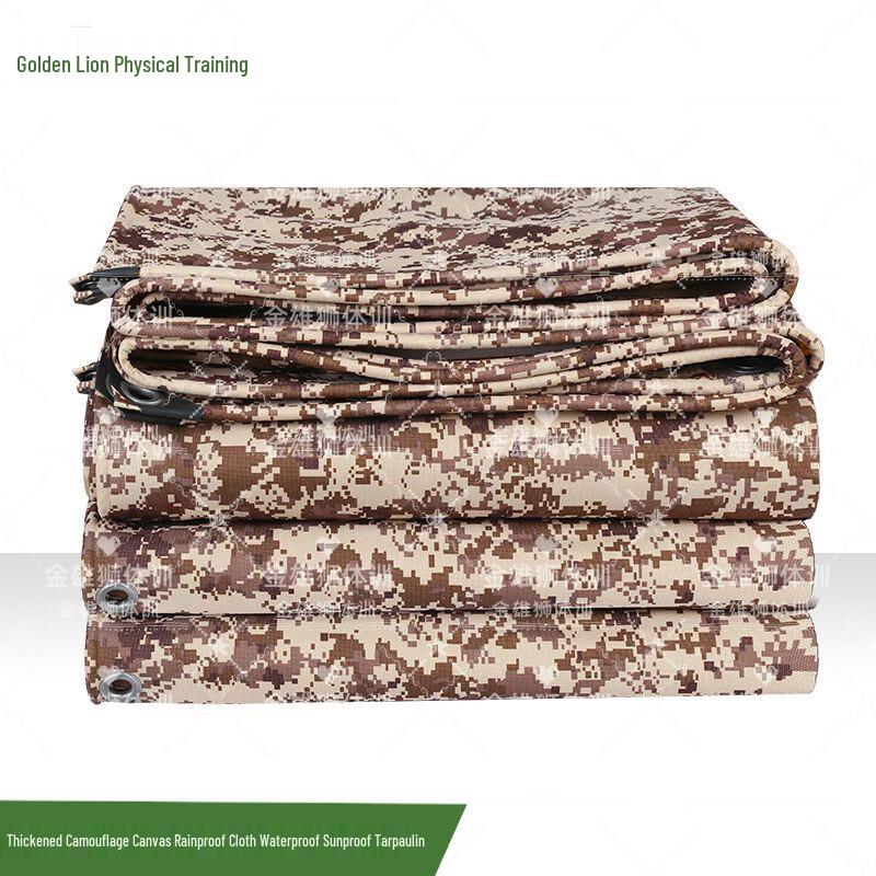 Golden Lion Desert Camo Heavy-Duty Waterproof Tarp