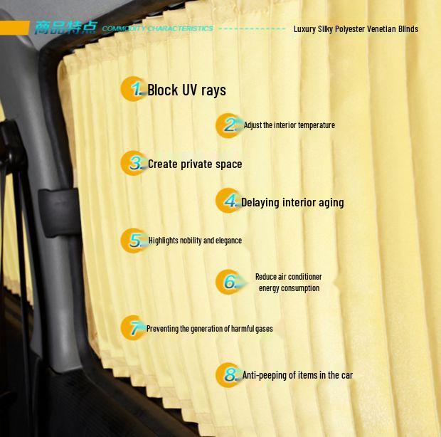 Buick New LaCrosse Car Curtains: Heat-Insulating, Blackout, Retractable Sunshade for Privacy and Side Windows