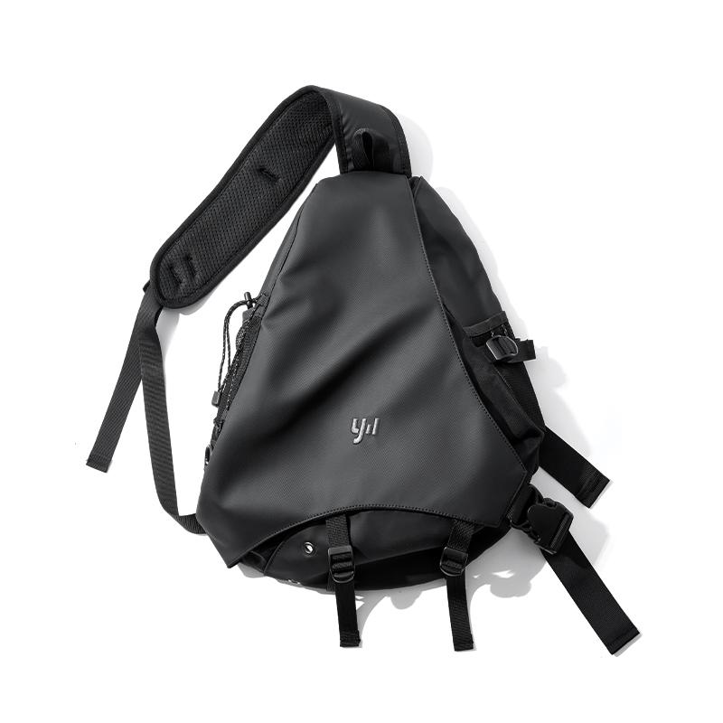 MOYYI Large Crossbody Bag for Men Waterproof Shoulder Bag with Adjustable Buckle Fashion Chest Bag for Traveling Sporting