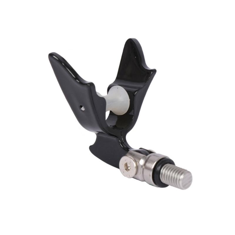 

Portable Fishing Rod Holder Automatic Rebounds Fishing Poles Holder Bracket Butterfly Head U Shape Stand Enduring чорний