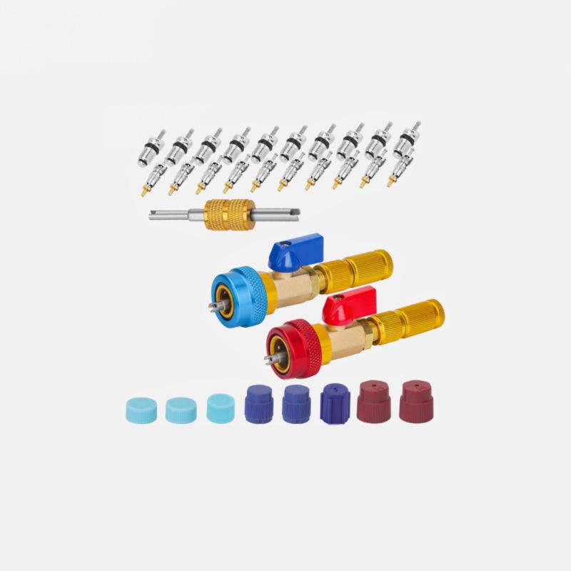 R134A Car Air Conditioning Quick Release High-Pressure Valve Core Needle