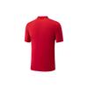 Li Ning Badminton Series Solid Color Quick-Dry Cool Sports Polo Shirt Men Tops Bull-Red APLR125-8